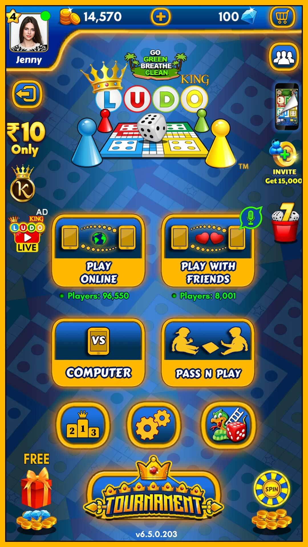 Ludo King™ Screen 3
